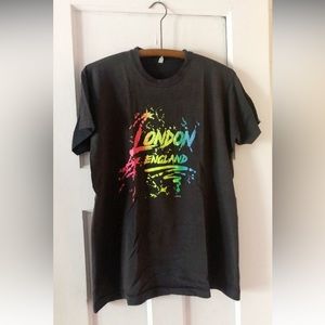 Vintage 90s London Splatter Souvenir Tee